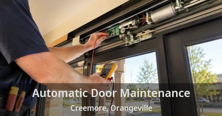 Automatic Door Maintenance Creemore, Orangeville - ON