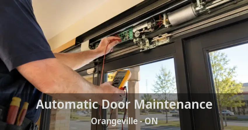 Automatic Door Maintenance Orangeville - ON