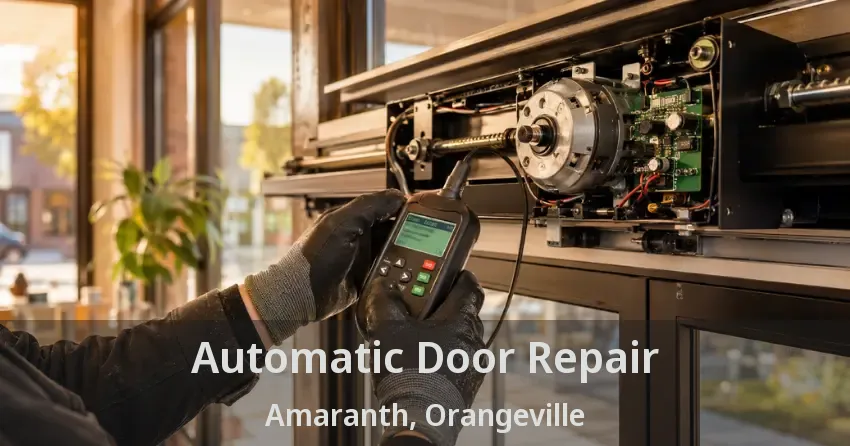 Automatic Door Repair Amaranth, Orangeville - ON