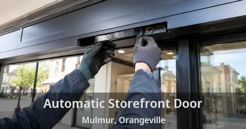 Automatic Storefront Door Mulmur, Orangeville - ON