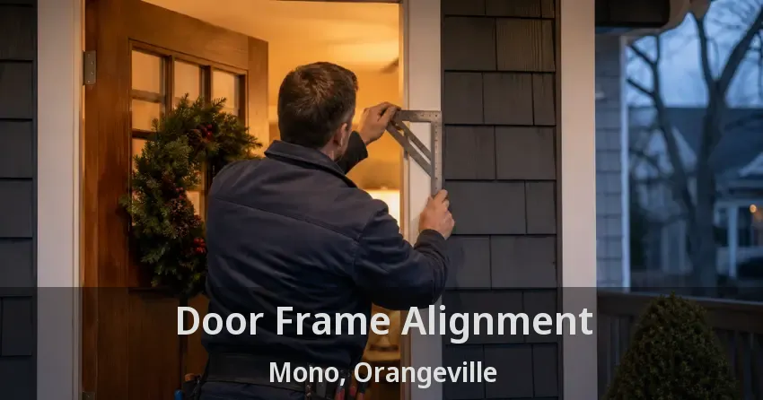 Door Frame Alignment Mono, Orangeville - ON