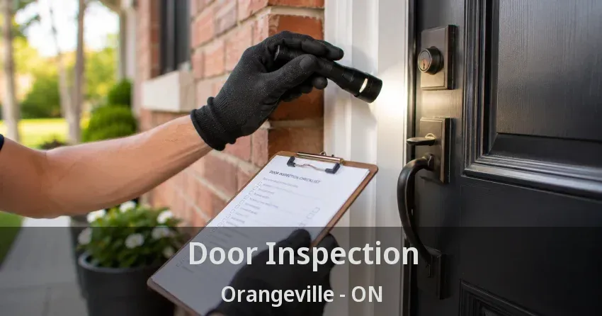 Door Inspection Orangeville - ON