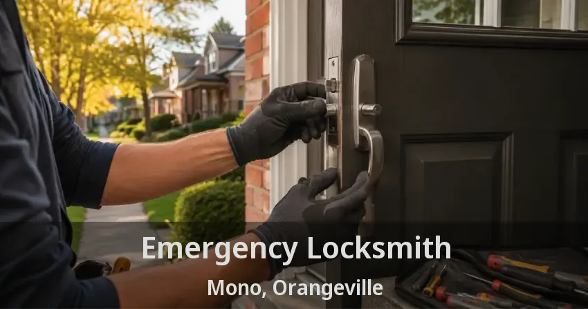 Emergency Locksmith Mono, Orangeville - ON