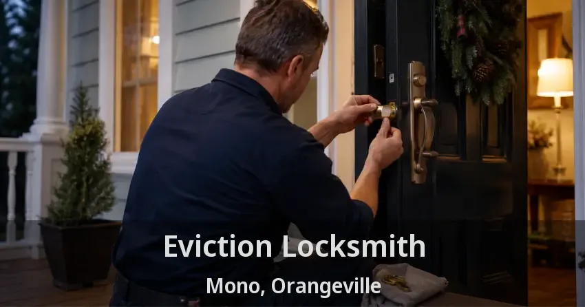 Eviction Locksmith Mono, Orangeville - ON