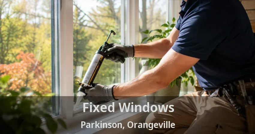 Fixed Windows Parkinson, Orangeville - ON