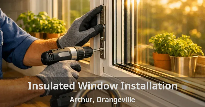 Insulated Window Installation Arthur, Orangeville - ON
