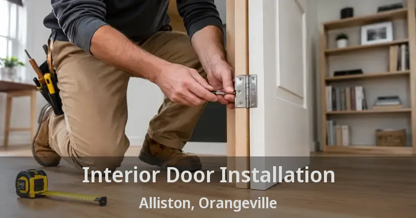Interior Door Installation Alliston, Orangeville - ON