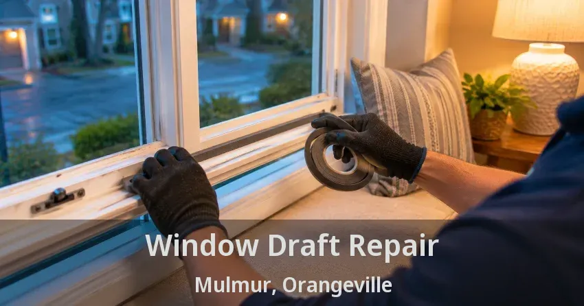 Window Draft Repair Mulmur, Orangeville - ON