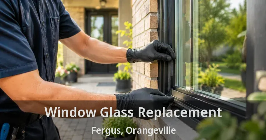Window Glass Replacement Fergus, Orangeville - ON